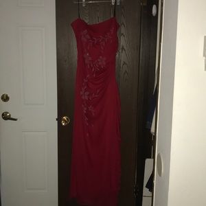 Full-length semi-for a dress